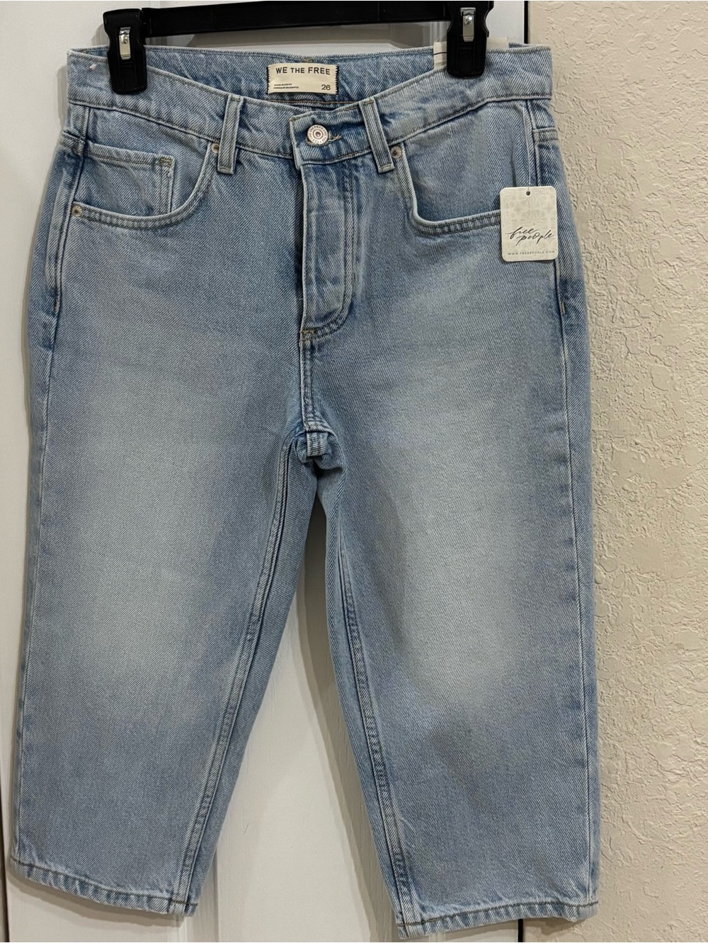 We The Free Sun City High Rise Capri Jeans sz 26